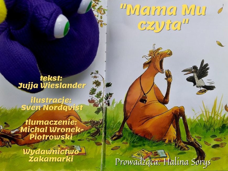 bibliuś plansza mama mu