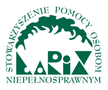Logo Stowarzyszenia Pomocy Osobom Niepełnosprawnym Larix
