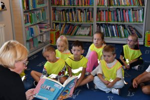 Na zdjęciu dzieci w&nbsp;czasie zajęć