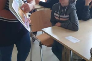 Na zdjęciu dzieci w&nbsp;czasie zajęć