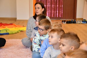 Na zdjęciu dzieci w&nbsp;czasie zajęć