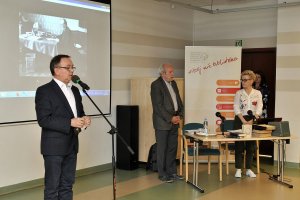 Spotkanie z&nbsp;prof. Zdzisławem Jerzym Adamczykiem i&nbsp;prof. Beatą Utkowską (09.04.2019)