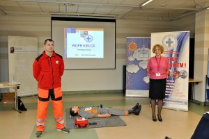 Spotkanie pt. „Pierwsza pomoc. Bezpieczny senior” (13.05.2019)