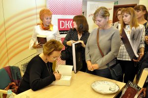 Spotkanie autorskie z&nbsp;Elżbietą Cherezińską (24.10.2019)