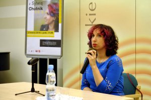 Spotkanie autorskie z&nbsp;Sylwią Chutnik (21.03.2019)