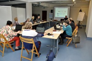 XVIII edycja warsztatów komputerowych pt. „e-Aktywni w&nbsp;Bibliotece” (18-29.03.2019)
