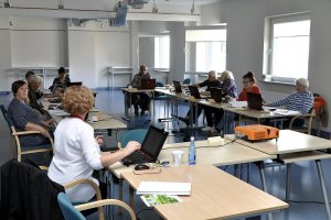 XIX edycja warsztatów komputerowych pt. „e-Aktywni w&nbsp;Bibliotece” (14-25.10.2019)