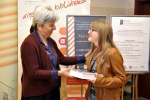 Spotkanie z&nbsp;Martą Herling (17.05.2019)