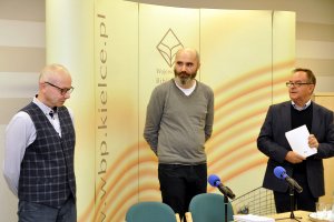 Spotkanie z&nbsp;poetą i&nbsp;prof. UJK w&nbsp;Kielcach Krzysztofem Jaworskim (11.10.2019)