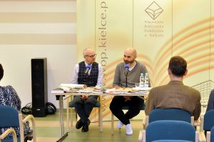 Spotkanie z&nbsp;poetą i&nbsp;prof. UJK w&nbsp;Kielcach Krzysztofem Jaworskim (11.10.2019)