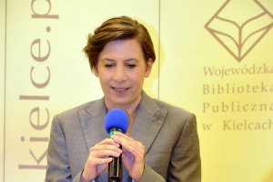 Spotkanie autorskie z&nbsp;Justyną Kopińską (07.11.2019)