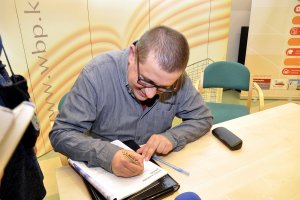 Spotkanie autorskie z&nbsp;Marcinem Wichą (19.11.2019)