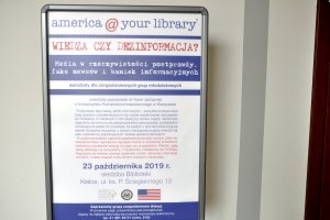 Warsztaty pt. „Wiedza czy dezinformacja?” (23.10.2019)