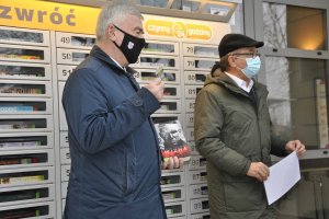 Otwarcie Bibliomatu (21.12.2020)