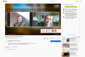 Spotkanie autorskie online ze Stanisławą Budzisz (24.09.2020)