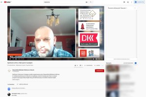 Spotkanie autorskie online z&nbsp;Mariuszem Czubajem (28.05.2020)