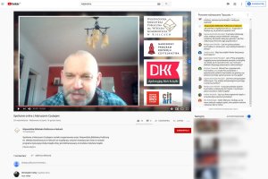 Spotkanie autorskie online z&nbsp;Mariuszem Czubajem (28.05.2020)