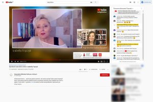 Spotkanie autorskie online z&nbsp;Izabellą Frączyk (31.07.2020)