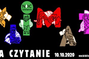 Logo Nocy Bibliotek 2020