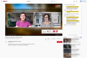 Spotkanie autorskie online z&nbsp;Iloną Wiśniewską (18.09.2020)