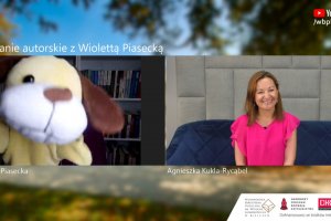 Wioletta Piasecka z&nbsp;Pluszakiem