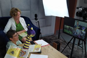 Bibliuś z&nbsp;Haliną Sorys