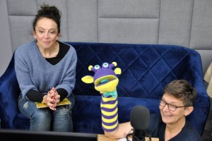 Aktorzy Beata Przeniczna i&nbsp;Dawid Żłobiński