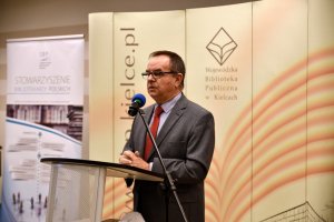 Dyrektor Biblioteki Andrzej Dąbrowski