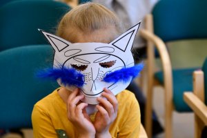 Na zdjęciu dzieci w czasie zajęć.