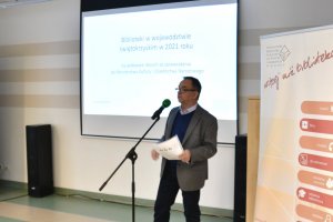 NA zdjęciu dyrektor Andrzej Dąbrowski