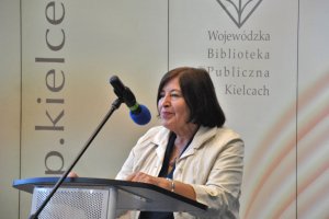 Na zdjęciu jeden z przemawiających.