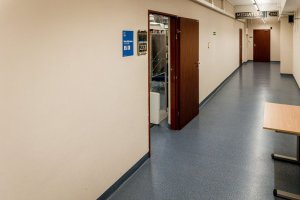 Wejście do mediateki.