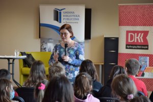 Spotkanie z&nbsp;Anną Czerwińską-Rydel w&nbsp;Zagnańsku