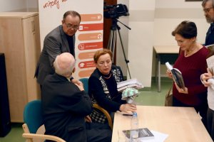 Na zdjęciu Andrzej Dąbrowski i Andrzej Rębalski.