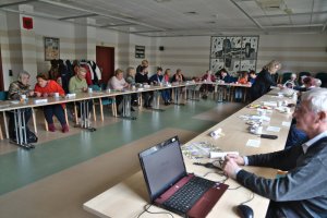 Na zdjęciu uczestnicy spotkania.