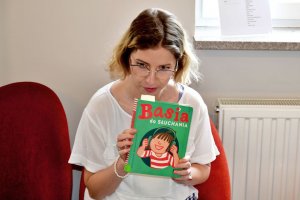 Na zdjęciu dzieci w czasie zajęć.