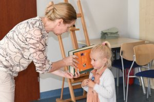 Na zdjęciu dzieci w czasie zajęć.