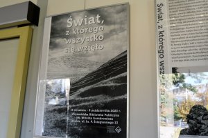 Na zdjęciu elementy wystawy.