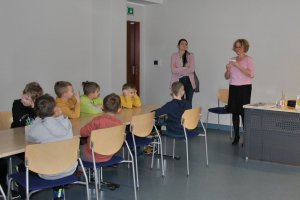 Na zdjęciu dzieci w czasie zajęć.