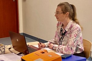 Na zdjęciu uczestnicy warsztatów.