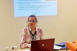 Na zdjęciu uczestnicy warsztatów.