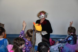 Na zdjęciu dzieci w&nbsp;czasie zajęć.