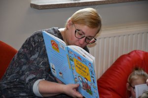 Na zdjęciu dzieci w&nbsp;czasie zajęć.