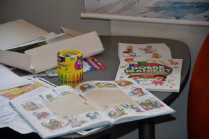 Na zdjęciu dzieci w&nbsp;czasie zajęć.