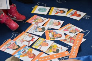 Na zdjęciu dzieci w&nbsp;czasie zajęć.