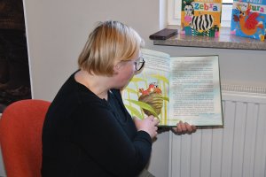 Na zdjęciu dzieci w&nbsp;czasie zajęć.