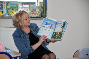 Na zdjęciu dzieci w&nbsp;czasie zajęć.