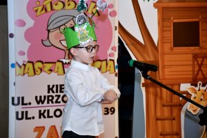 Na zdjęciu dzieci biorace udział w&nbsp;konkursie