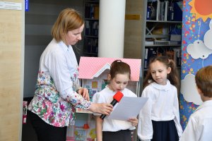 Na zdjęciu dzieci w&nbsp;czasie zajęć.