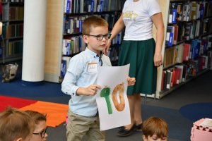 Na zdjęciu dzieci w&nbsp;czasie zajęć.